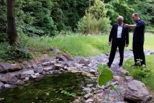 geo-hydrologischer Wassergarten in Nettetal wiedereröffnet